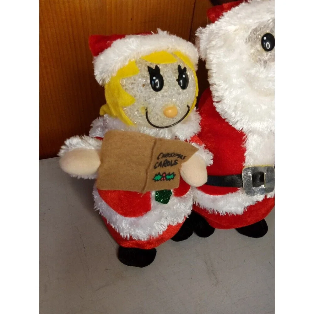 Christmas‎ Santa & Mrs Clause Plush Singing 